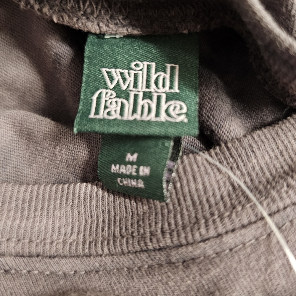 Wild Fable Long Sleeve Crew Neck Graphics Tie Dye Oversized Tee Size M NWT - Picture 8 of 14